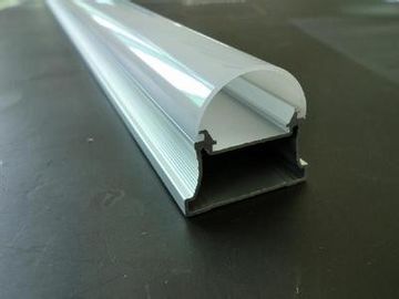 PC LED light diffuse cover milky , PMMA Profile PC LED lampshade milky